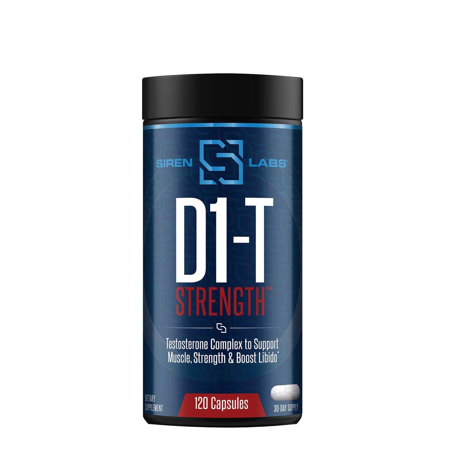 D1-T Strength&trade; - 120 Capsules &#40;30 Servings&#41;  | GNC